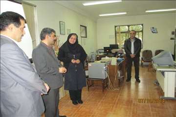 دیدار صمیمی مدیرکل با کارکنان