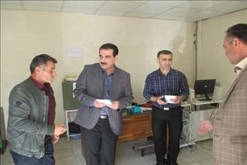 دیدار صمیمانه مدیرکل با همکاران بمناسبت روز دامپزشکی- 96 