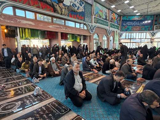 حضور مدیرکل و کارکنان دامپزشکی گیلان در مراسم چهلم شهدای امنیت گیلان