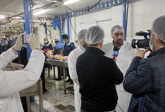 بازدید از کشتارگاه گیلان کشتار  بهمن 1401 