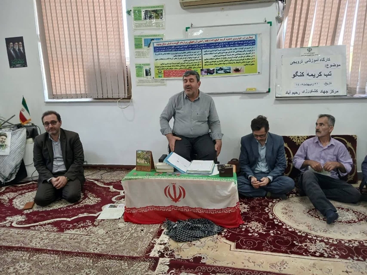 دوره آموزشی آشنایی با بیماری تب کریمه کنگو در شهرهای کلاچای، چابکسر و رحیم آباد رودسر برگزار شد